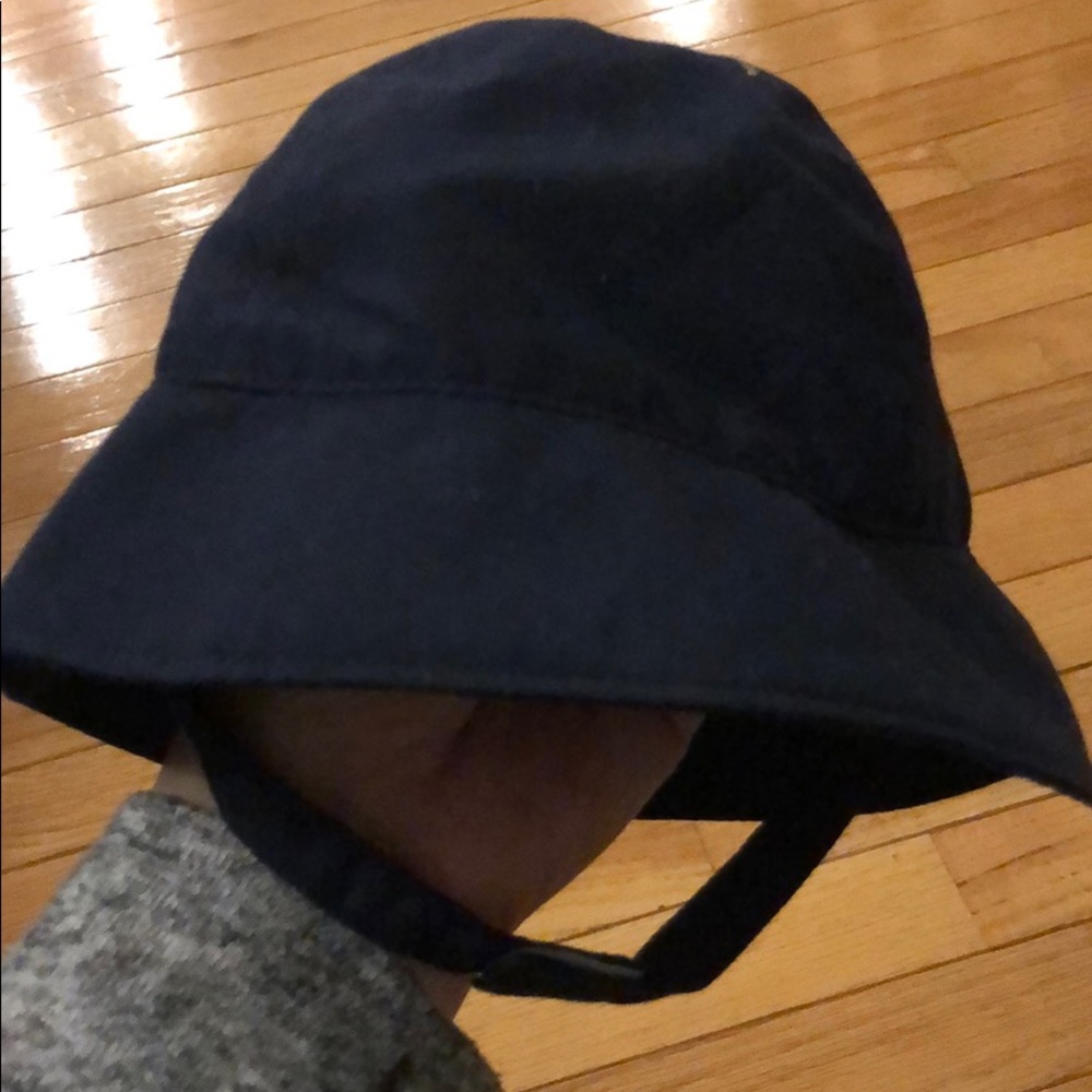 Blue bucket hat